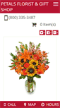 Mobile Screenshot of petalsfloristnewport.com